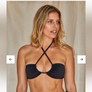 Monday Swimwear - Copacabana top - black